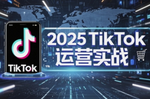 2025TikTok电商运营,掌握TikTok店铺运营核心技巧,实现低成本高转化-网创项目-网创项目平台-网络项目资源网